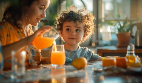 L'impact des jus de fruits sur la santé des enfants : des risques accrus de surpoids et de complications métaboliques