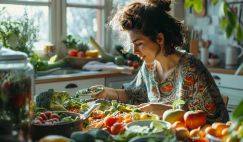 L'alimentation intuitive : écouter son corps pour répondre à ses besoins nutritionnels et retrouver son poids de forme