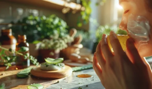 Découvrez les bienfaits des produits alimentaires pour votre peau : huiles, aloe vera, miel et autres astuces