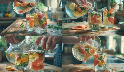 Les eaux aromatisées : une méthode simple et naturelle pour rester hydraté et se faire plaisir sans calories